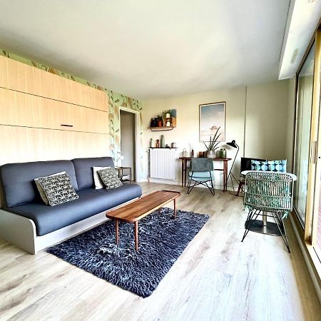 Beau Studio Terrasse Vue Jardin - A 2 Pas De La Mer 도빌 외부 사진
